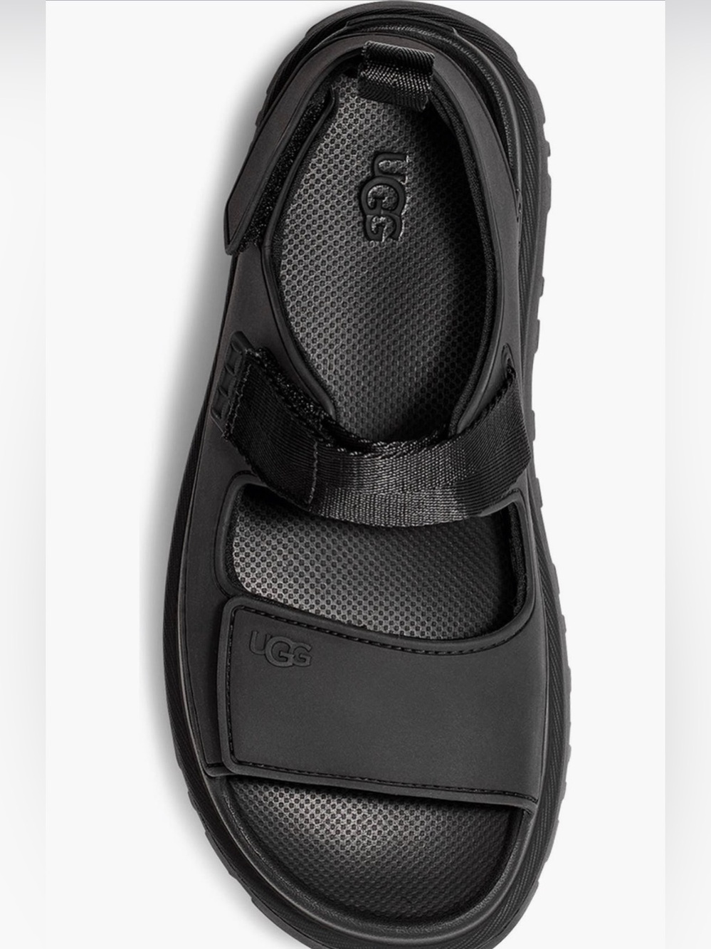 UGG Goldenglow Slingback Sandal in Black - Picture 2 of 4